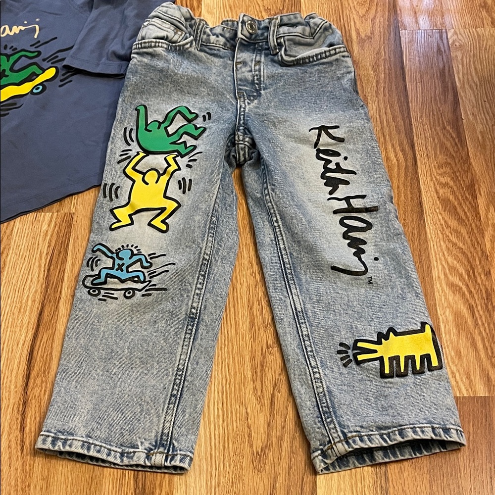 H&M Zara Keith Haring Matching Set - Picture 2 of 5